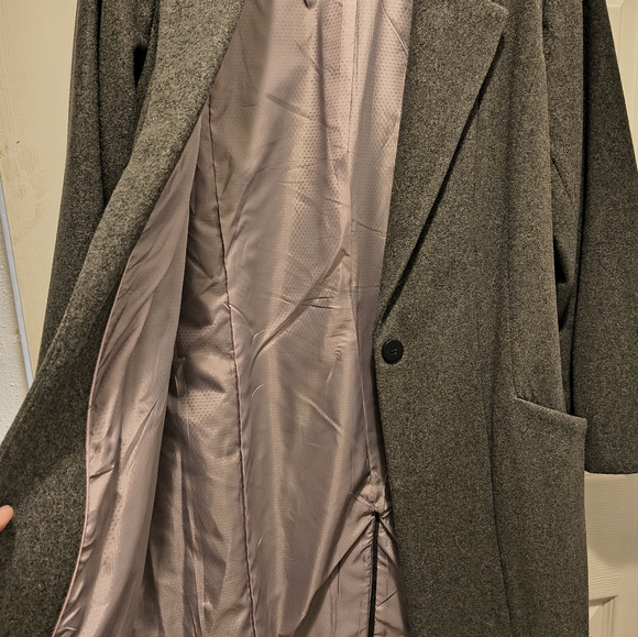 Worthington Charcoal Trench Coat - Picture 4 of 4